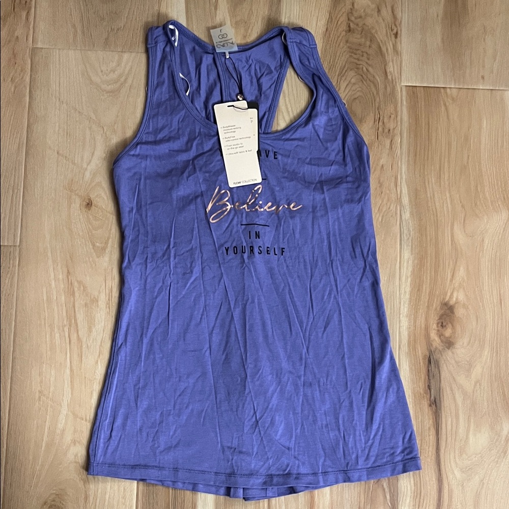Calia Purple Graphic Tank Top